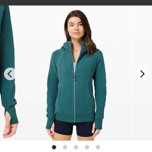 Lululemon Scuba Hoodie - NWT - SZ 10 - Heathered Dessert Teal